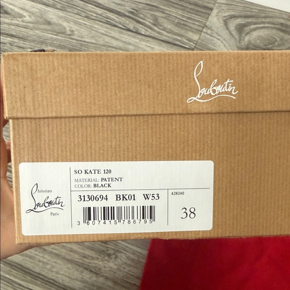 Christian Louboutin Black Stiletto So Kate Heels